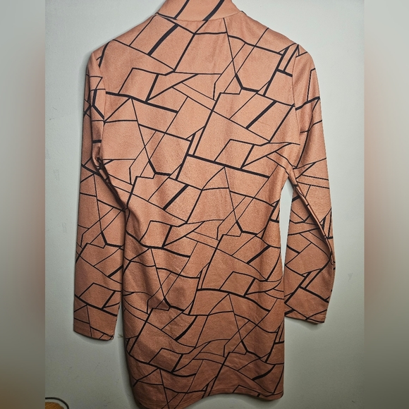 Pink Pattern Formal Dress - Picture 6 of 6